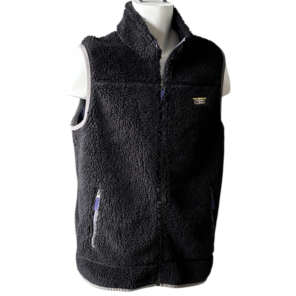 L.L. Bean Men’s Mountain Pile Fleece Vest Size M-Tall